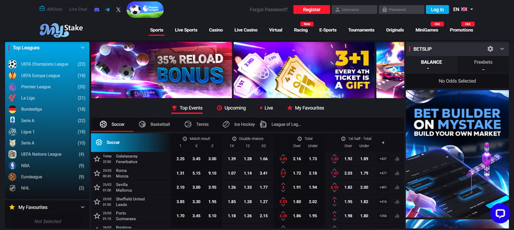 Mystake sports betting