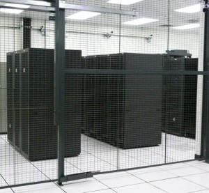 data centre secure cage